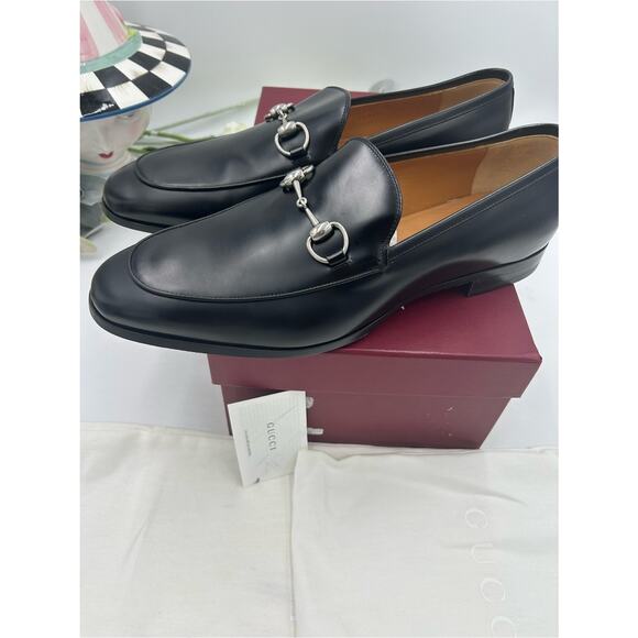 Men\'s Gucci horse bit leather loafer size 10.5 made in Italy main image 11